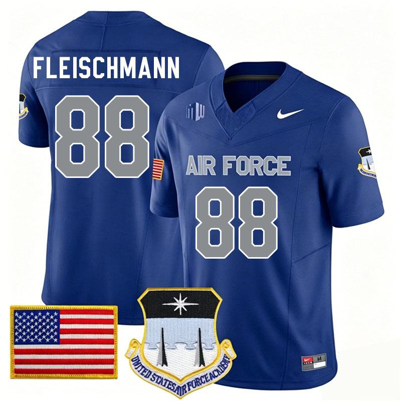 Air Force Falcons #88 Bruin Fleischmann College Football Jerseys,Uniforms-Royal